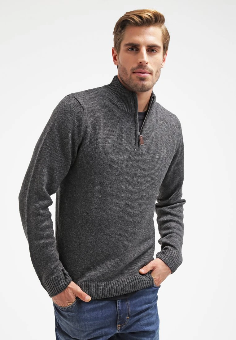 Pier One Strickpullover - Dark Grey Melange 3 Pier One Strickpullover - Dark Grey Melange