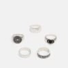 Pier One 5 PACK - Ring - Silver-coloured 1 Pier One 5 PACK - Ring - Silver-coloured -Pier One 1dfd919f453a444ebcedd80b734d413a