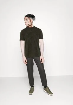 Pier One T-Shirt Print - Dark Green -Pier One 388879b3bc1043b5848be78094a080ba