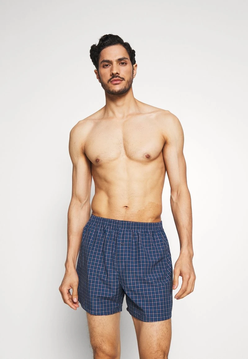 Pier One 5 PACK - Boxershorts - Dark Blue/blue 3 Pier One 5 PACK - Boxershorts - Dark Blue/blue