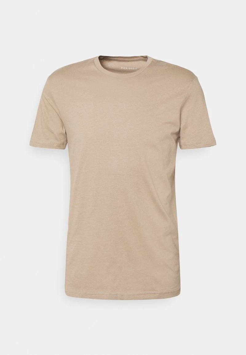 Pier One 7 PACK - T-Shirt Basic - Black/green/bordeaux 4 Pier One 7 PACK - T-Shirt Basic - Black/green/bordeaux – Bild 2