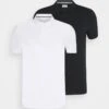 Pier One 2 PACK - Poloshirt - White/black 2 Pier One 2 PACK - Poloshirt - White/black -Pier One 3d006753f8e24e9a9ae112388169677e