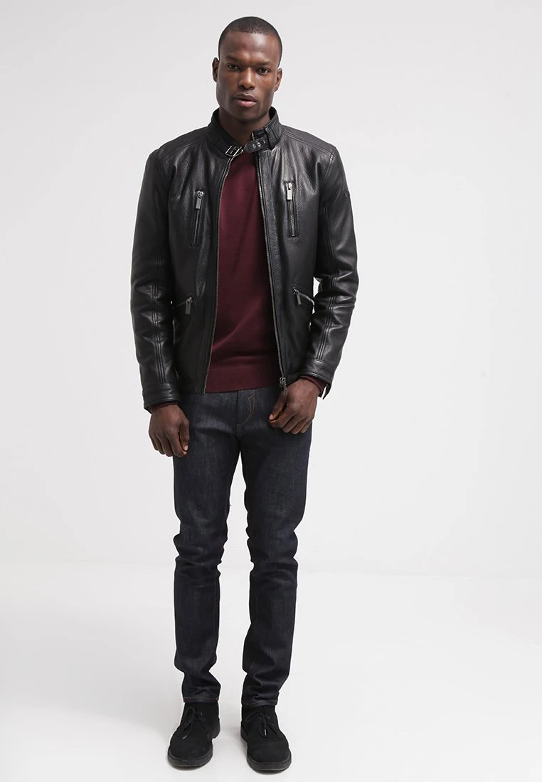 Pier One BASIC CREWNECK - Strickpullover - Bordeaux 4 Pier One BASIC CREWNECK - Strickpullover - Bordeaux – Bild 2