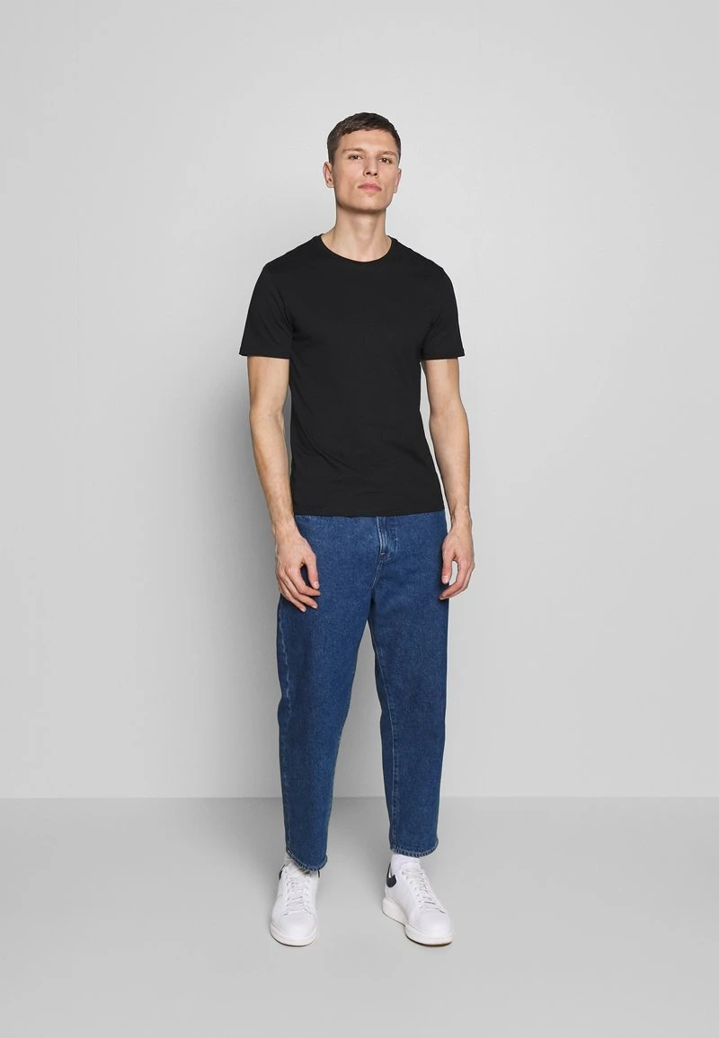 Pier One T-Shirt Basic - Black/white/blue 3 Pier One T-Shirt Basic - Black/white/blue