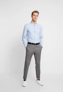 Pier One 31 Pier One 2 PACK - Businesshemd - White/light Blue