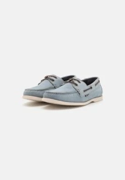 Pier One LEATHER UNISEX - Bootsschuh - Light Blue 9 Pier One LEATHER UNISEX - Bootsschuh - Light Blue -Pier One 5d5c945a3e2a4112b27b9a58017fb9cd