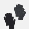 Pier One 2 PACK - Fingerhandschuh - Black/grey -Pier One 65f7cac1e5894adb85510bf74e6dae09
