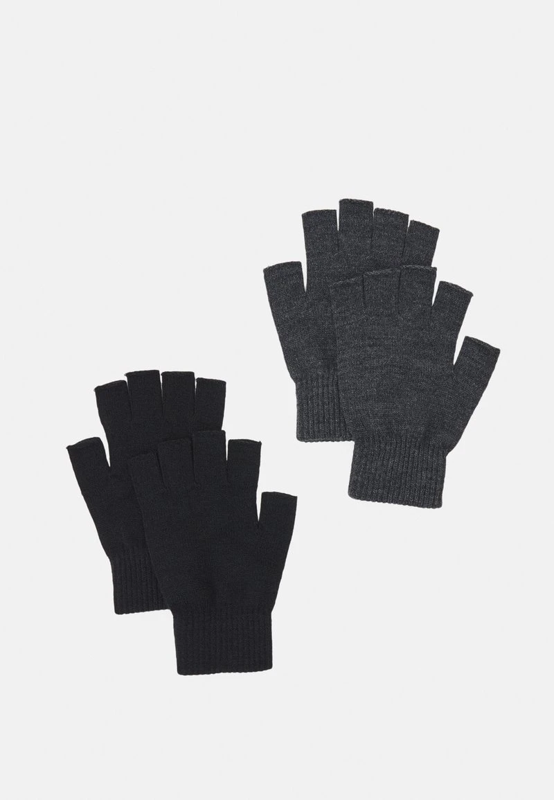 Pier One 2 PACK - Fingerhandschuh - Black/grey 3 Pier One 2 PACK - Fingerhandschuh - Black/grey