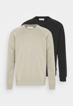 Pier One 2 PACK - Sweatshirt - Tan/black 13 Pier One 2 PACK - Sweatshirt - Tan/black -Pier One 6a7cffa918a047328320e3fd00079391