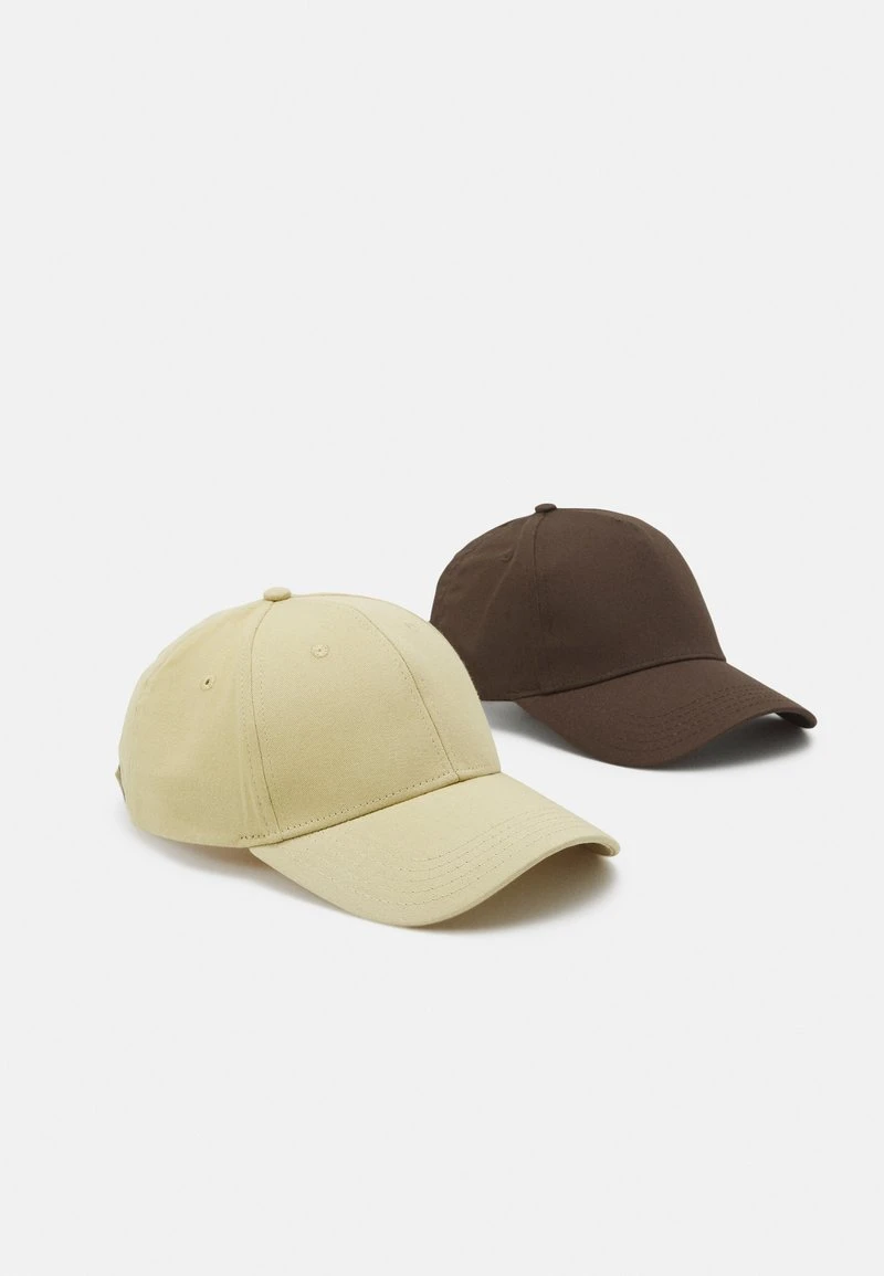 Pier One UNISEX 2 PACK - Cap - Khaki/sand 8 Pier One UNISEX 2 PACK - Cap - Khaki/sand – Bild 6