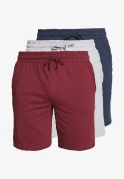 Pier One 3 PACK - Nachtwäsche Hose - Dark Blue/mottled Grey 11 Pier One 3 PACK - Nachtwäsche Hose - Dark Blue/mottled Grey -Pier One 7fdf46a671ba44ecb23e44e86e8b7ff9