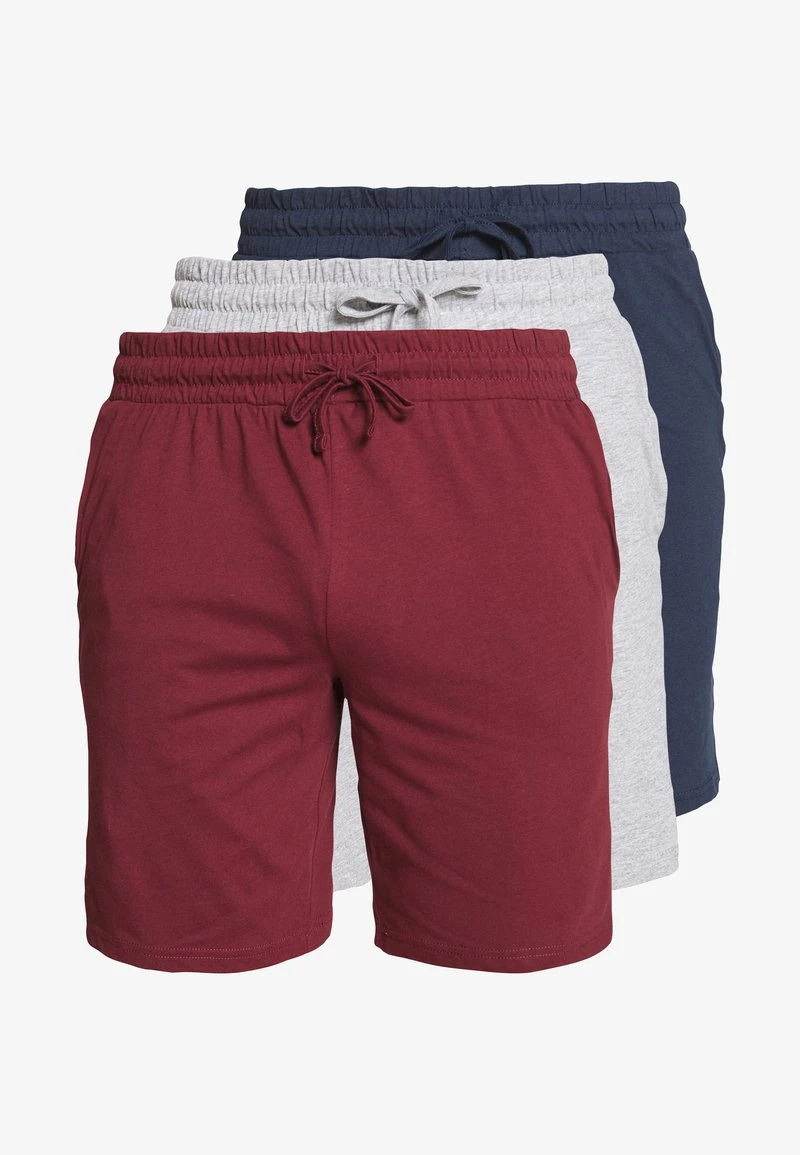 Pier One 3 PACK - Nachtwäsche Hose - Dark Blue/mottled Grey 6 Pier One 3 PACK - Nachtwäsche Hose - Dark Blue/mottled Grey – Bild 4