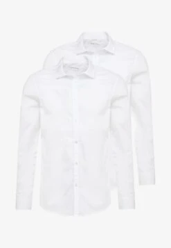 Pier One 2 PACK - Businesshemd - White 12 Pier One 2 PACK - Businesshemd - White -Pier One 80b0853fe93b4ce78b05673341572c11