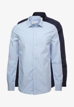 Pier One 2 PACK - Businesshemd - Light Blue/dark Blue 13 Pier One 2 PACK - Businesshemd - Light Blue/dark Blue -Pier One 813ad76744ab42bcb5aac84160d3aeb6