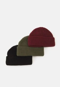 Pier One UNISEX 3 PACK - Mütze - Black/khaki/bordeaux 11 Pier One UNISEX 3 PACK - Mütze - Black/khaki/bordeaux -Pier One 87459dbe987649a8aaf826ac5710e03e 1