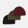 Pier One UNISEX 3 PACK - Mütze - Black/khaki/bordeaux 2 Pier One UNISEX 3 PACK - Mütze - Black/khaki/bordeaux -Pier One 87459dbe987649a8aaf826ac5710e03e