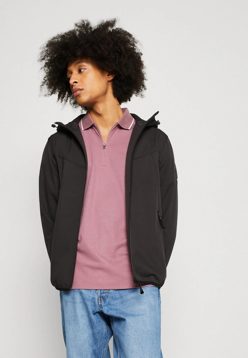 Pier One Regenjacke / Wasserabweisende Jacke - Black 6 Pier One Regenjacke / Wasserabweisende Jacke - Black – Bild 4