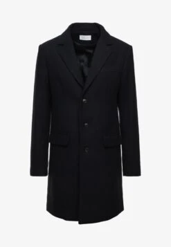 Pier One Klassischer Mantel - Dark Blue 10 Pier One Klassischer Mantel - Dark Blue -Pier One 96cbc5d7d0be48638eb63ddeede19e49