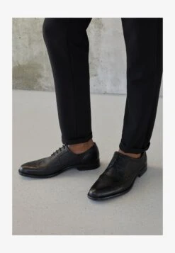 Pier One LEATHER - Business-Schnürer - Black 9 Pier One LEATHER - Business-Schnürer - Black -Pier One 9981a7e9de614621947950a0e152756e