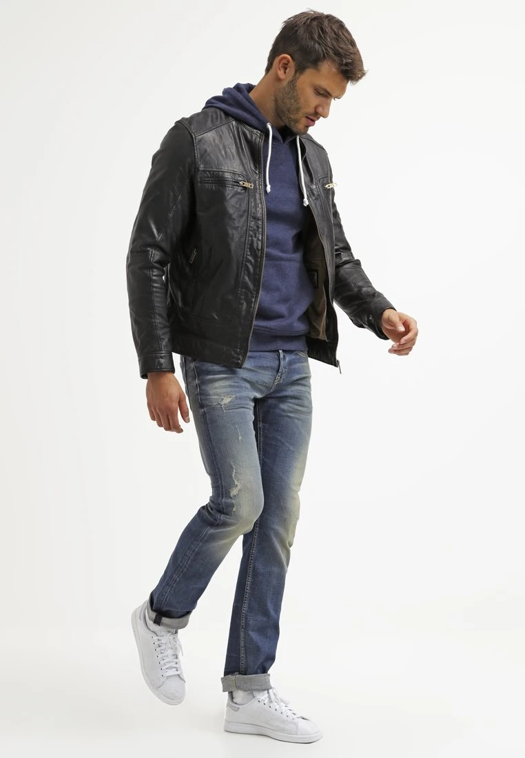 Pier One Kapuzenpullover - Dark Blue Melange 4 Pier One Kapuzenpullover - Dark Blue Melange – Bild 2