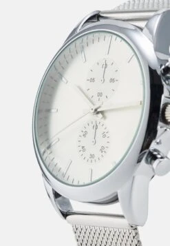 Pier One UNISEX - Chronograph - Silver-coloured -Pier One a3b13f9297e1480998985e1a2a89197f