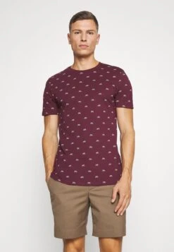 Pier One T-Shirt Print - Bordeaux