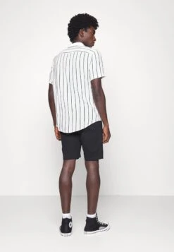 Pier One 2 PACK - Hemd - Black/white -Pier One a68cb2ff17104e928d6a0c4cb305d53e