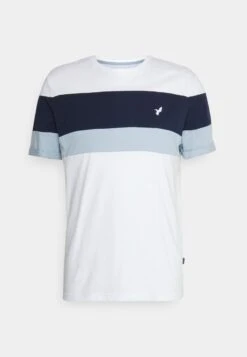 Pier One T-Shirt Print - White/blue -Pier One b0f4da8f05f1438792789d645aeab48b