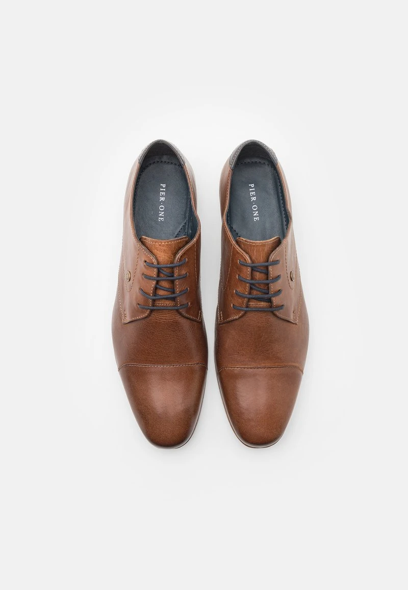 Pier One LEATHER - Schnürer - Camel 6 Pier One LEATHER - Schnürer - Camel – Bild 4