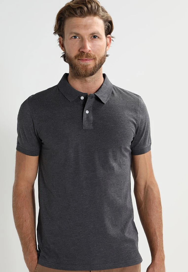 Pier One Poloshirt - Dark Grey Melange 3 Pier One Poloshirt - Dark Grey Melange