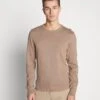 Pier One BASIC CREWNECK - Strickpullover - Mottled Beige 2 Pier One BASIC CREWNECK - Strickpullover - Mottled Beige -Pier One cc4d98d60e7a447cbbb2e3da965107ff