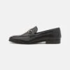 Pier One LEATHER - Slipper - Black 1 Pier One LEATHER - Slipper - Black -Pier One cf8812ab62424f5b98060db923895f6e