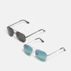 Pier One 2 PACK - Sonnenbrille - Black/blue -Pier One e0eac7f8f57c4585b786e354fd010712