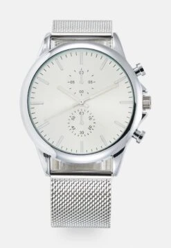 Pier One UNISEX - Chronograph - Silver-coloured -Pier One e811531d3dff4bdb9c0c3d1ce5611a13 1