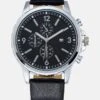 Pier One Uhr - Black/silver-coloured 1 Pier One Uhr - Black/silver-coloured -Pier One e82b9088d16947b1aec20bc8526455b7