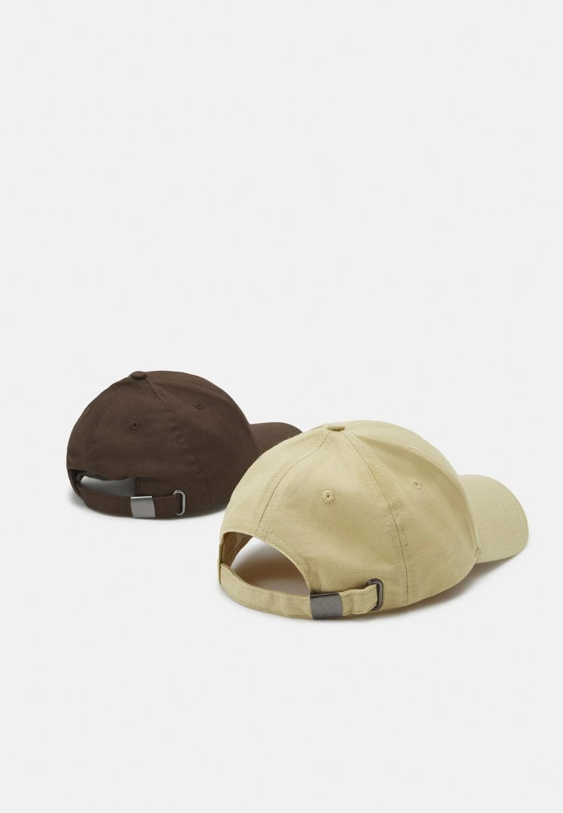 Pier One UNISEX 2 PACK - Cap - Khaki/sand 4 Pier One UNISEX 2 PACK - Cap - Khaki/sand – Bild 2
