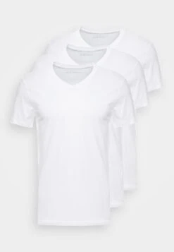 Pier One 3 PACK - T-Shirt Basic - White 12 Pier One 3 PACK - T-Shirt Basic - White -Pier One f303a530b2ca4ce1b1fd875519edd597