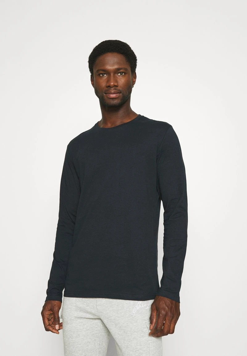 Pier One 2 PACK - Langarmshirt - Olive/dark Blue 4 Pier One 2 PACK - Langarmshirt - Olive/dark Blue – Bild 2