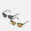 Pier One 2 PACK - Sonnenbrille - Brown/black -Pier One fc843ea18b9a49fb93975930696106b8